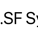 .SF Symbols Fallback