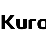 KuroW00-ExtraBold