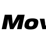MoveoSansExtW00-BlackItalic