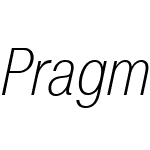 PragmaticaW01-CondXtrLtOblq