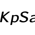 KpSans