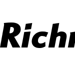 RichmondW01-BlackItalic