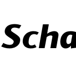 ScharW00-HeavyItalic