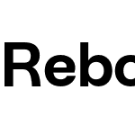 Rebond Grotesque