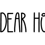 DEAR HONEY