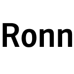 RonniaW01-SemiBold