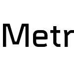 MetralW00-DemiBold