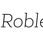 RobleAltW01-ThinItalic