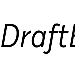 Draft E