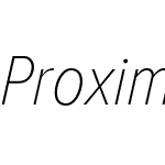 Proxima Nova Condensed