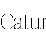 CaturritaDisplayW00-Thin