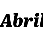 AbrilTitlingNarrowW-XBdIt