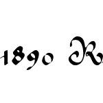 1890 Registers Script