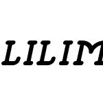 LILIMINGW00-BoldItalic