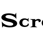 ScrewbyW01-XWideBd