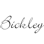 Bickley Script