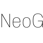 NeoGram Condensed