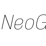 NeoGram Condensed