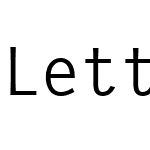 LetterGothicW01-LMedium