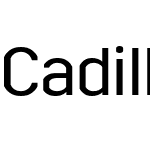 Cadillac Sans A Arabic