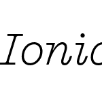 Ionic No 5