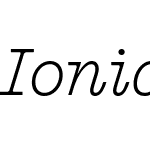 Ionic No 5