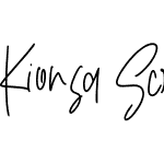 Kionsa Script