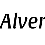 AlverataW01-MediumItalic