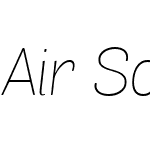 AirSoftW00-ThinItalic