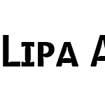 LipaAgateLowNarW00SC-Bold