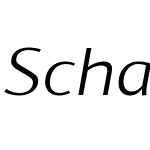 ScharW00-Italic