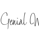 GenialW01-CondensedLight