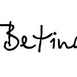 BetinaScriptW03-Regular