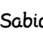 SabioW01-Regular