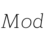 ModumW00-LightItalic