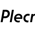 Plecnik-MediumItalic