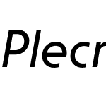 Plecnik-RegularItalic