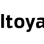 ItoyaW00-Bold