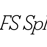 FS Split Serif Trial