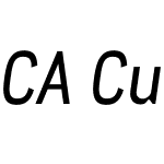 CACulaW00-Italic