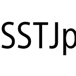 SST Japanese Condensed Pro