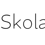 Skolar Sans PE Extended