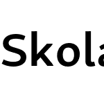 Skolar Sans PE Extended