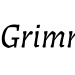 Grimmig