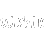 Wishlist Font - Outline