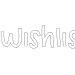 Wishlist Font - Outline