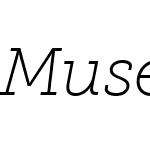 MuseoSlabW01-100Italic