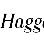 HaggardW01-Italic