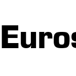 EurostileW01-Black