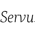 Servus Slab